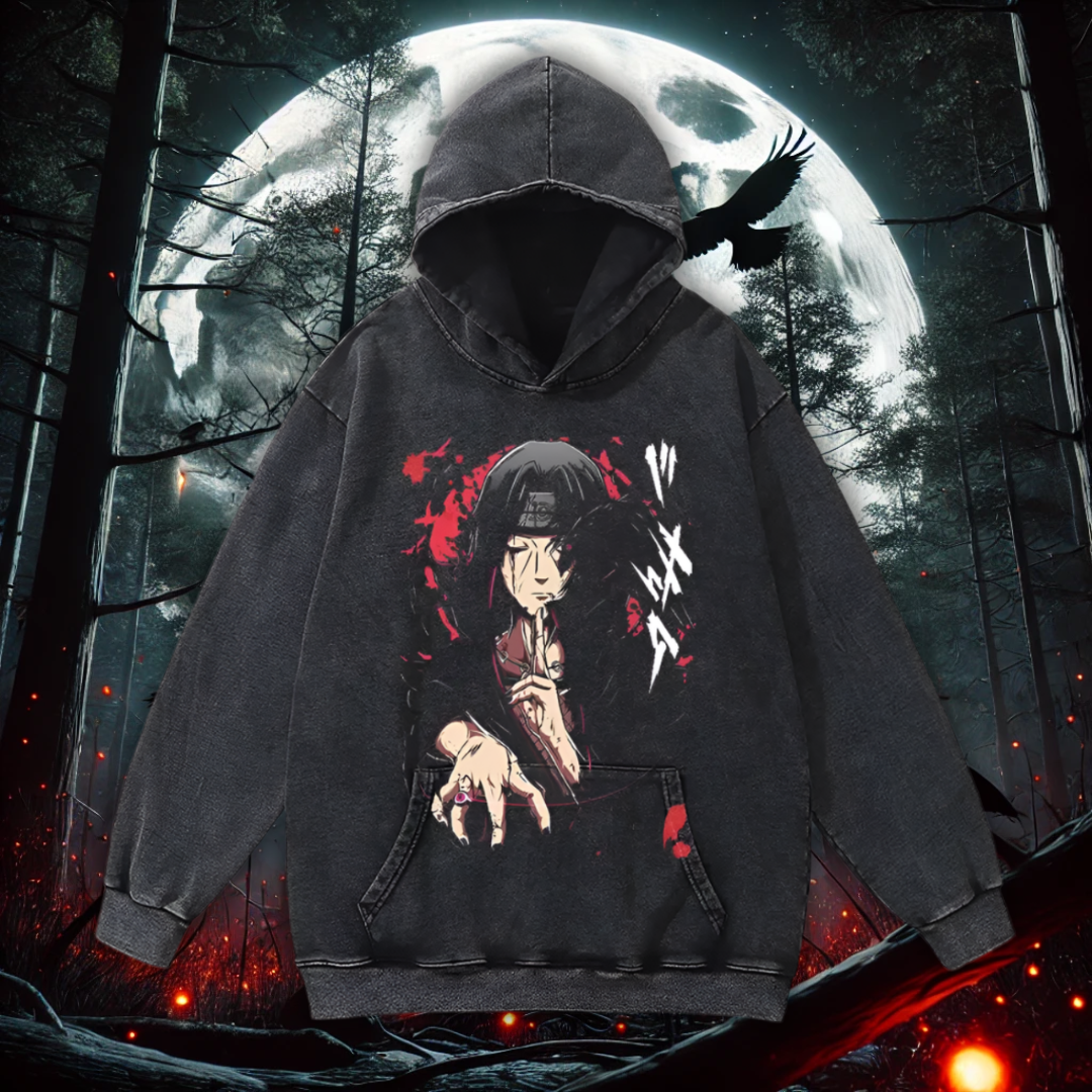 Vintage Itachi Uchiha Hoodie